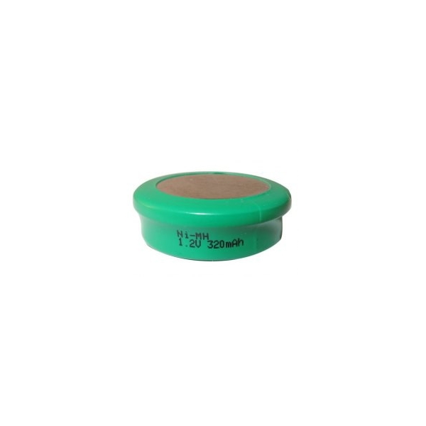 Pile bouton NiMH 320 mAh - 1,2V - Evergreen