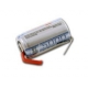 Pile NiMH Sub C 5000 mAh avec languettes - 1,2V - Tenergy