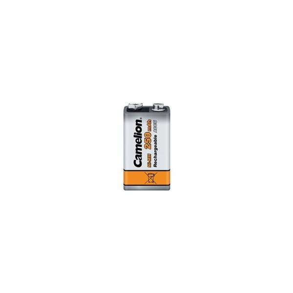 Pile NiMH 9V 250 mAh - 9V - Rechargeable