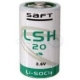 Pile lithium LSH 20 - D - 3,6V - Saft