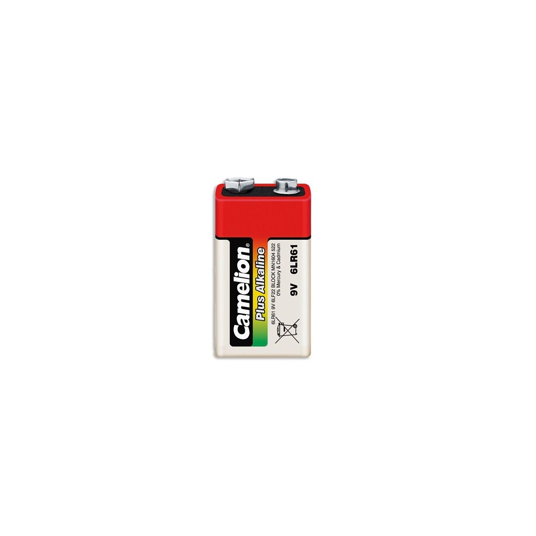 Camelion Batterie 9 volts Pour Métrix Multimètre 6LR61 // Pile Alcaline 9V  à prix pas cher