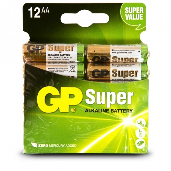 GP Batteries Super GP13A / LR20 Pile LR20 (D) alcaline(s) 1.5 V 2 pc(s)