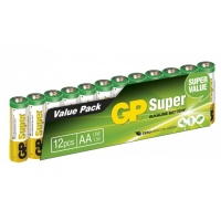 Film de 12 piles AA / LR6 SUPER - 1,5V - GP Battery