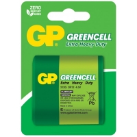 Blister de 1 pile saline 3R12 - 4,5V - GREENCELL - GP Battery