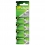 Blister de 5 piles GP 186 / LR43 / V12GA - 1,5V - GP Battery