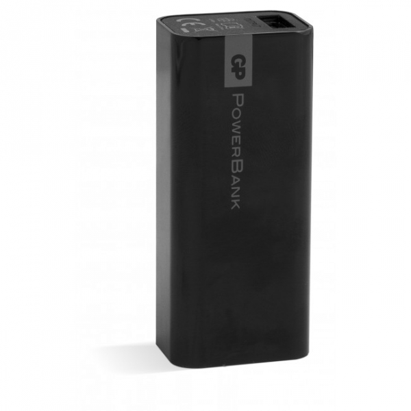 PowerBank Yolo GP 1C02A 2600mAh In 1A / Out 1A / Li-Ion, noir