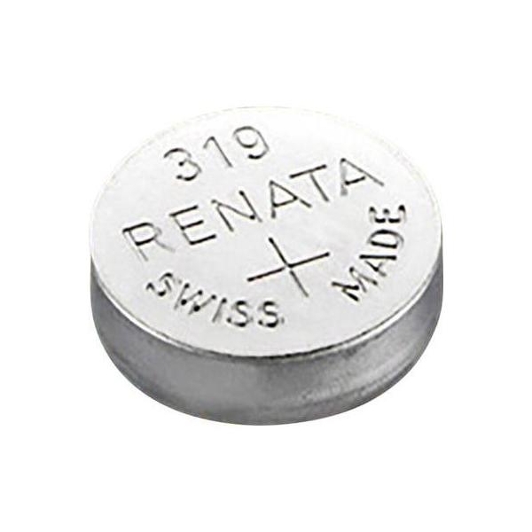 Pile bouton SR64 / 319 - 1,55V - oxyde d'argent - Renata