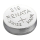 Pile bouton SR64 / 319 - 1,55V - oxyde d'argent - Renata