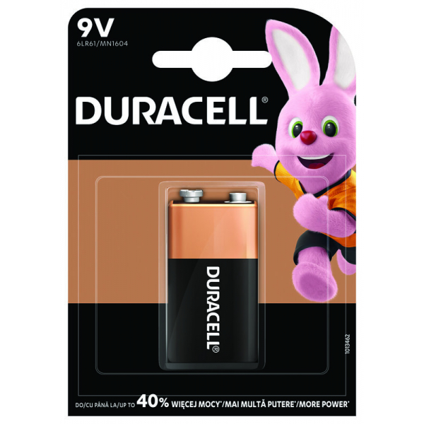 Duracell Duralock 6LR61 9V pile alcalines