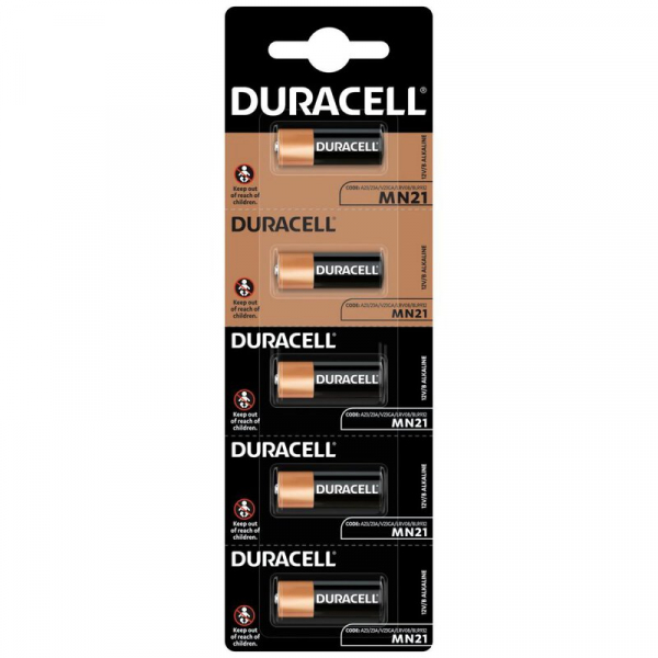 Duracell 23A pour télécommande de voiture x 5 piles