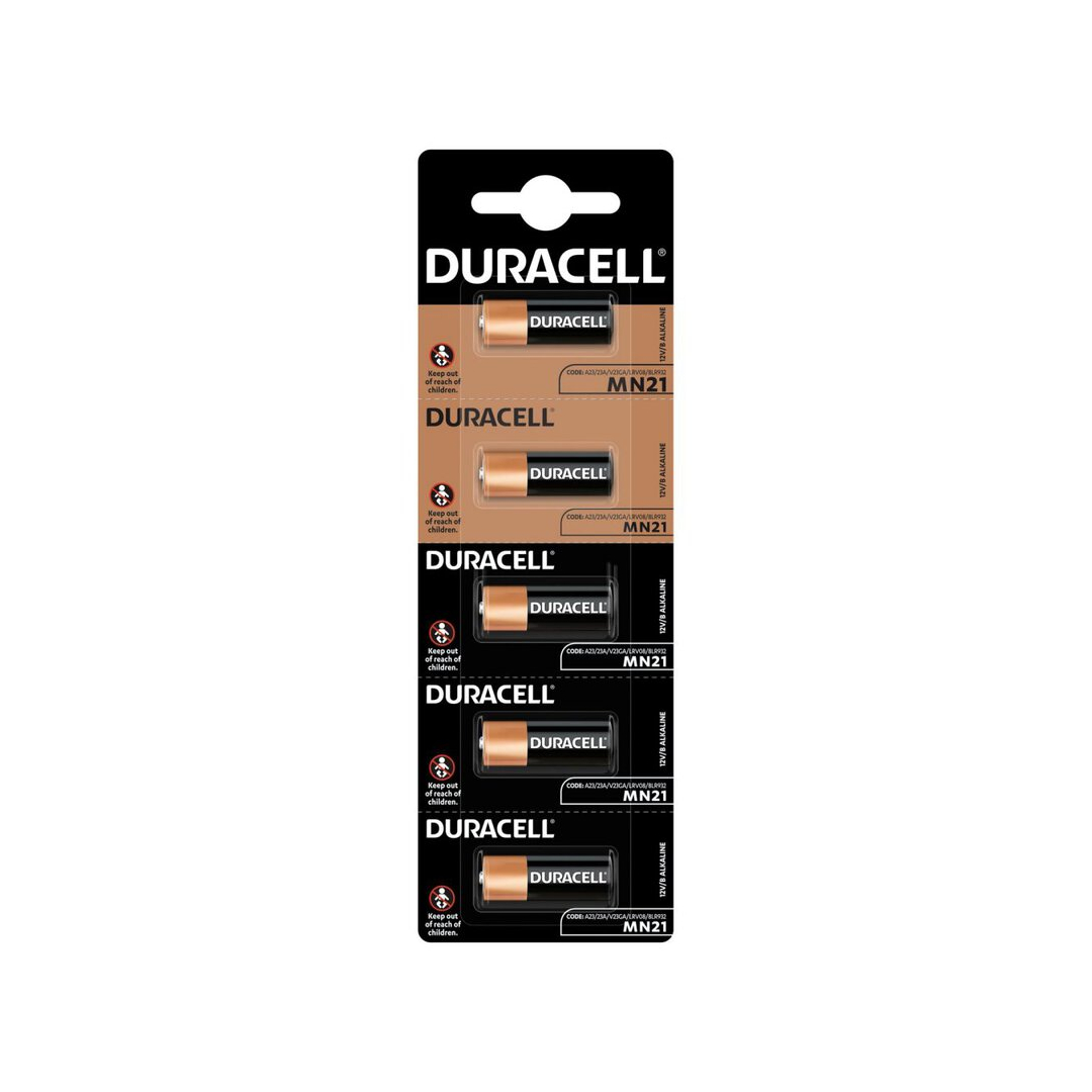 Duracell 23A pour télécommande de voiture x 5 piles - PilesMoinsCher