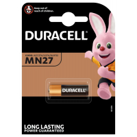 Duracell 27A pour télécommande de voiture x 1 pile