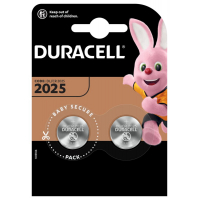 Duracell CR2025 lithium x 2 piles