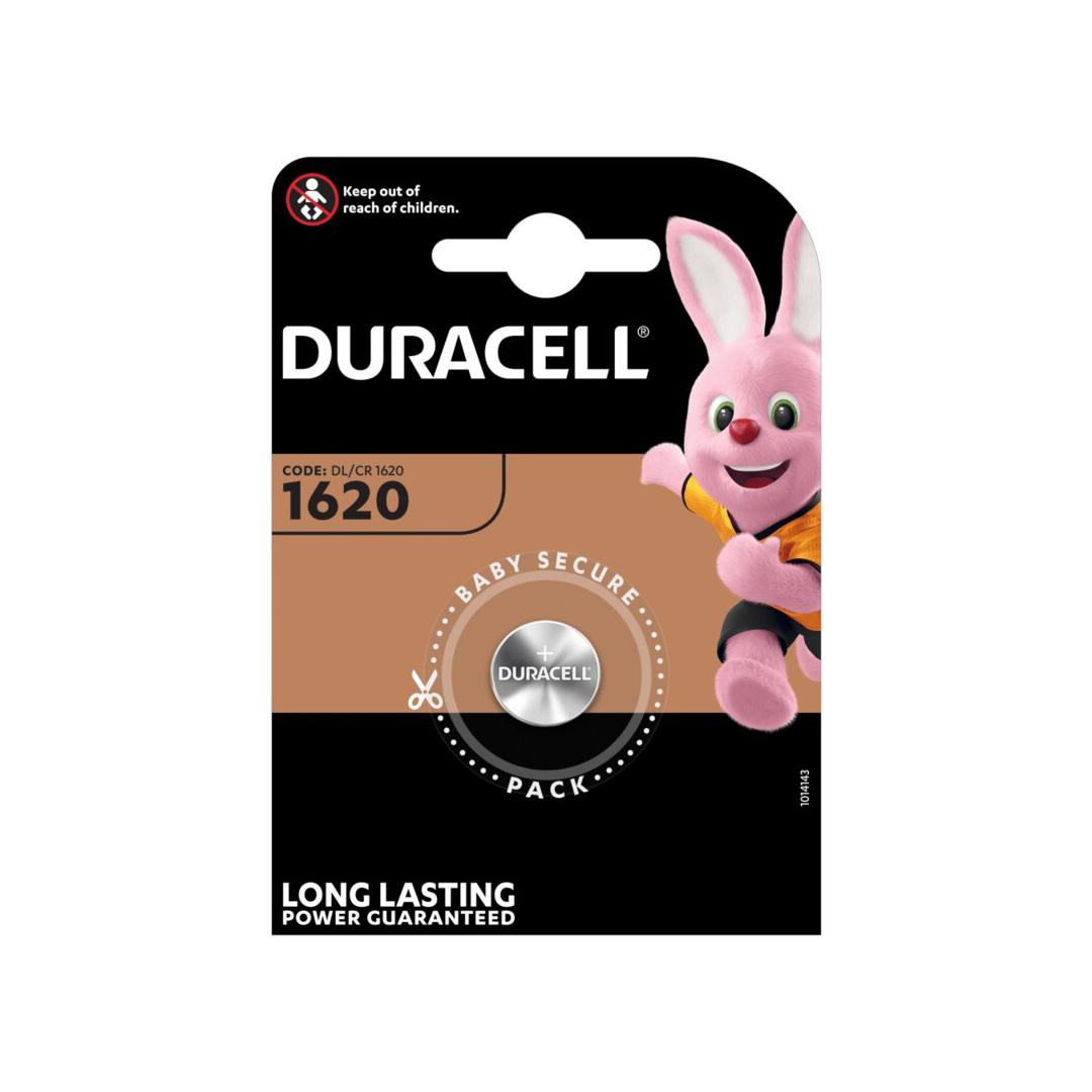 Duracell CR1620 lithium x 1 pile - PilesMoinsCher