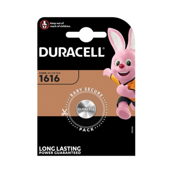 Duracell CR1616 lithium x 1 pile