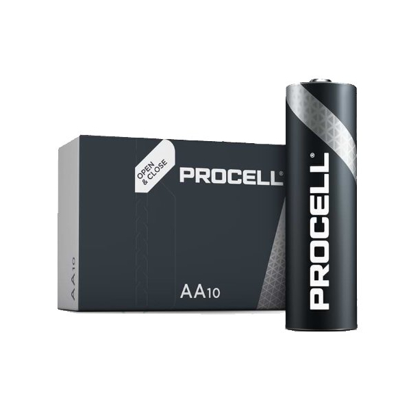 Duracell Procell LR6/AA x 10 piles alcaline