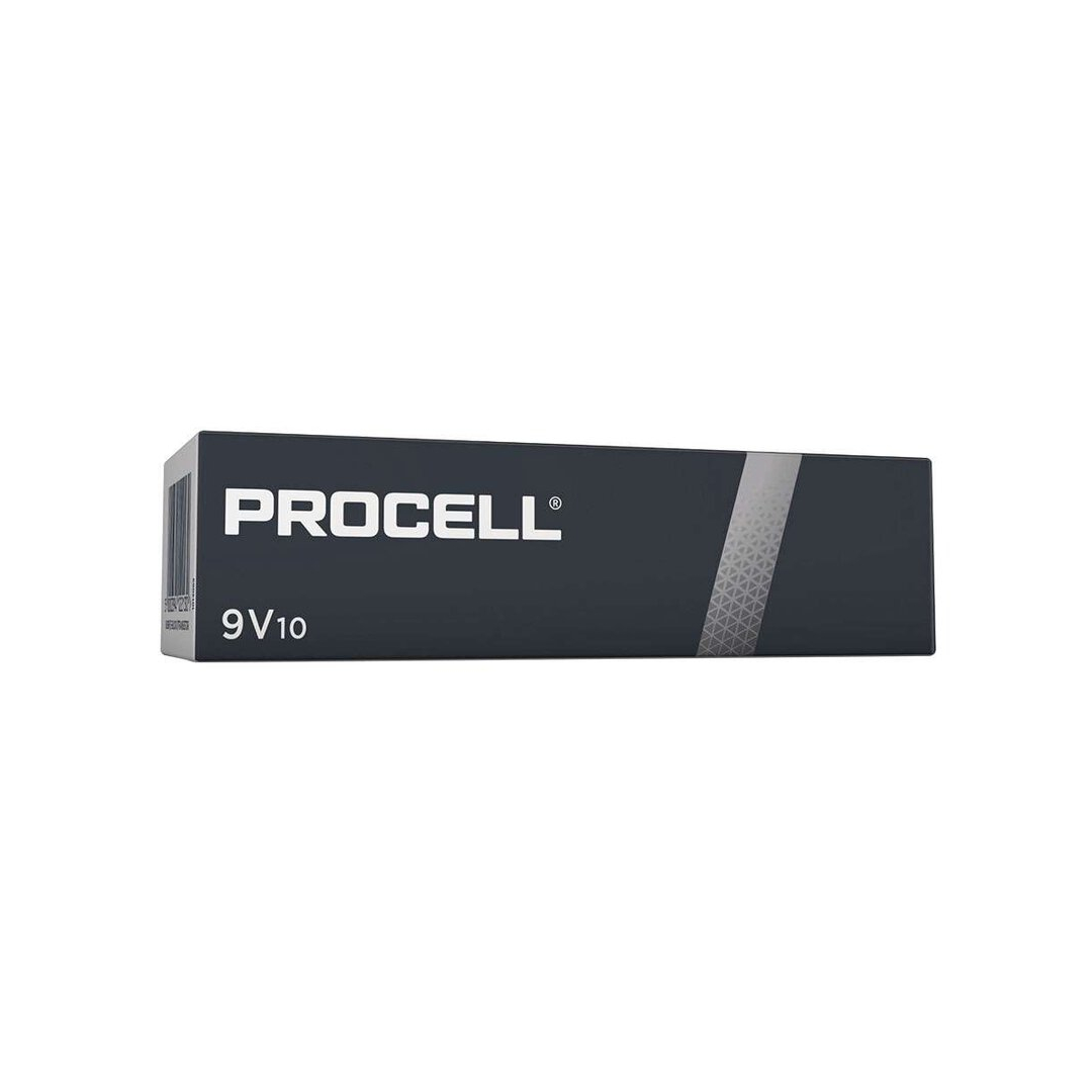 Duracell Procell 6LR61/9V x 10 piles alcaline - PilesMoinsCher