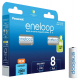 Panasonic Eneloop R6/AA 2000 mAh Ni-MH x 8 piles rechargeables (blister)