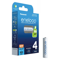 Panasonic Eneloop R03 / AAA 800mAh x 4 piles rechargeables (blister)