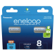 Panasonic Eneloop R03/AAA 800mAh x 8 piles rechargeables (blister)