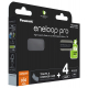 Panasonic Eneloop PRO NEW Ni-MH 930mAh R03/AAA x 4 piles rechargeables (blister + boite)