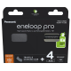 Panasonic Eneloop PRO NEW Ni-MH 930mAh R03/AAA x 4 piles rechargeables (blister + boite)