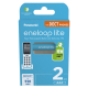 Panasonic Eneloop Lite DECT NEW R03 AAA 550mAh x 2 piles rechargeables (blister)