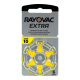 Rayovac Extra 10 pour appareils auditifs x 6 piles