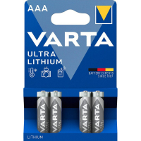 Varta lithium LR03/AAA x 4 piles (blister)