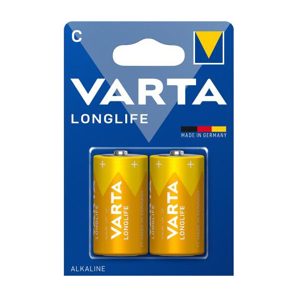 Varta LONGLIFE LR14/C x 2 piles (blister)