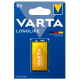 Varta LONGLIFE 6LR61/9V x 1 pile (blister)