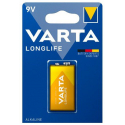 Varta LONGLIFE 6LR61/9V x 1 pile (blister)
