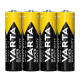 Varta SUPERLIFE / Super Heavy Duty LR6/AA zinc-carbone x 4 piles