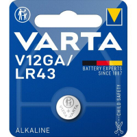 Varta AG12 alcaline X 1 pile (blister)