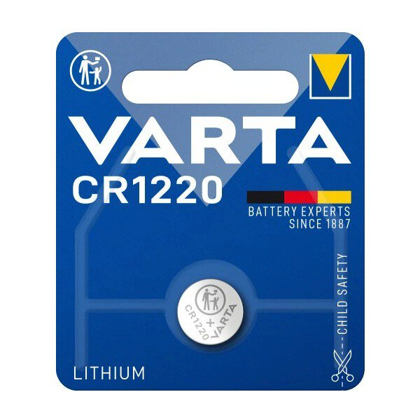Varta CR1220 lithium x 1 pile (blister)