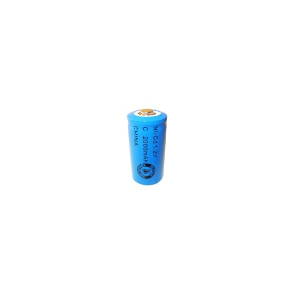 Pile NiCD C 2000 mAh - 1,2V - Evergreen