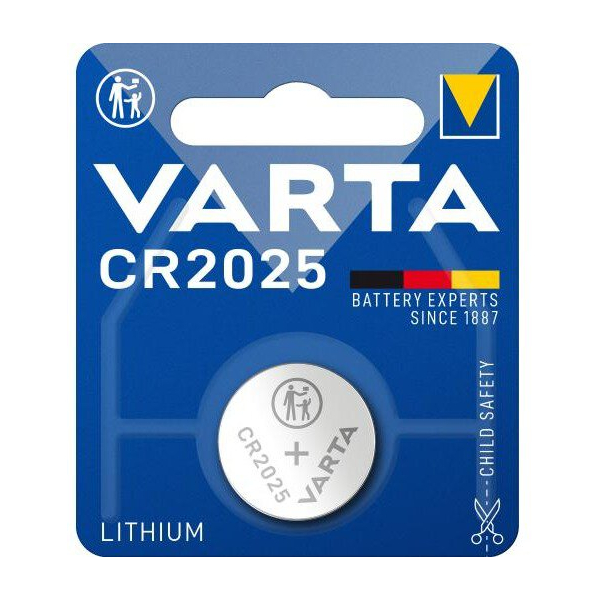 Varta CR2025 lithium x 1 pile (blister)