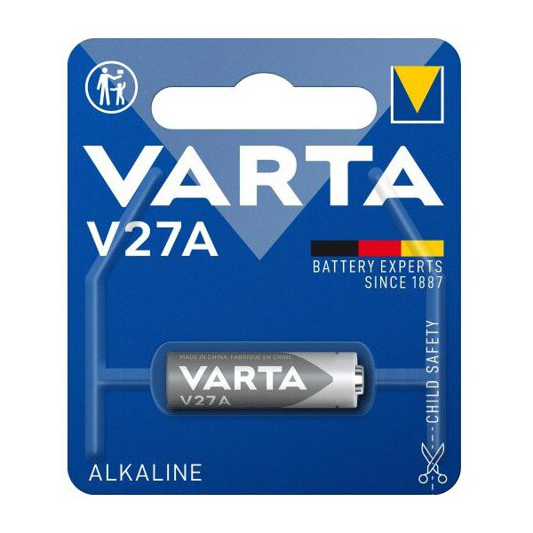 Varta 27A alcaline pour télécommande de la voiture x 1 pile (blister)