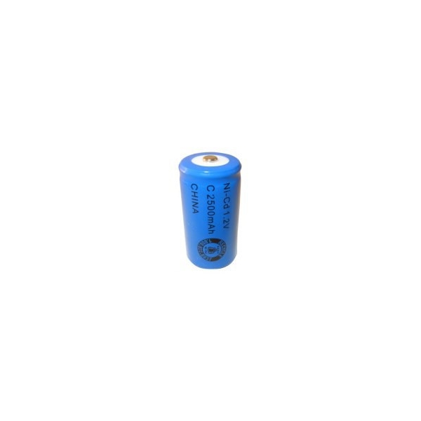 Pile NiCD C 2500 mAh - 1,2V - Evergreen