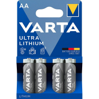 Varta lithium LR6/AA x 4 piles (blister)