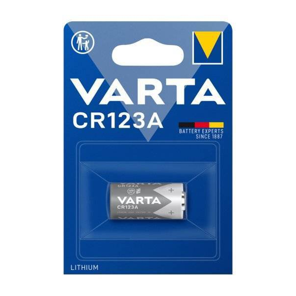 Varta lithium CR123 x 1 pile (blister)