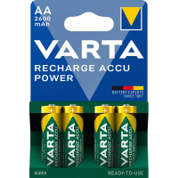 Varta Ready2Use LR6/AA Ni-MH 2600 mAh x 4 piles rechargeables