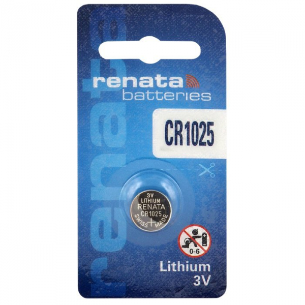 Renata CR1025 lithium x 1 pile