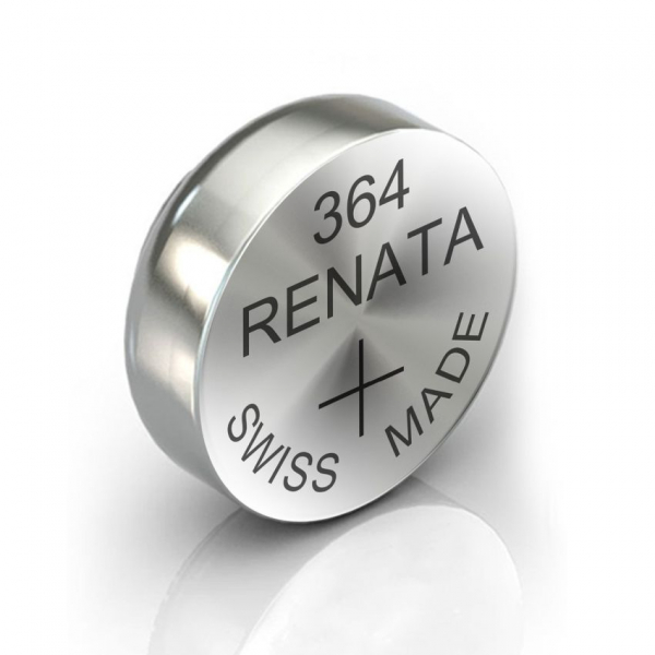 Renata 364 / SR621SW / SR60 oxyde d’argent x 1 pile