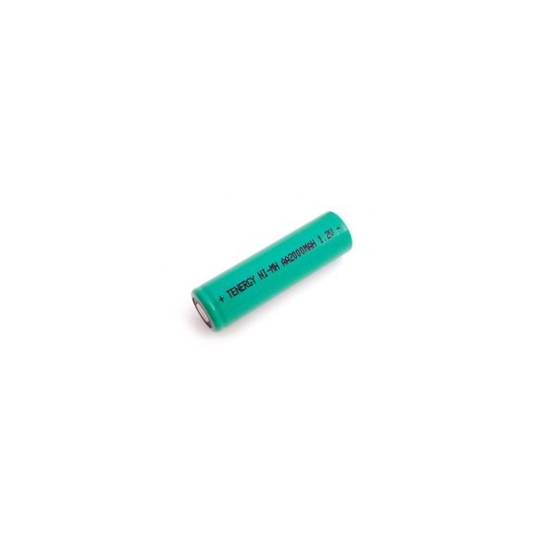 Pile NiMH AA 2000 mAh tête plate - 1,2V - Tenergy