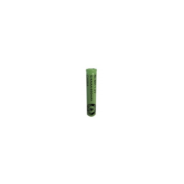 Pile NiMH 5/4 AAA 650 mAh tête plate - 1,2V - Evergreen