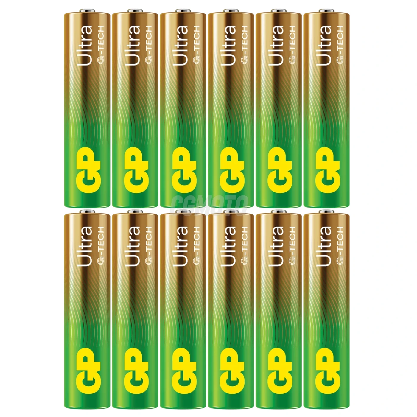 12 piles alcalines AAA 1,5 V Ultra 