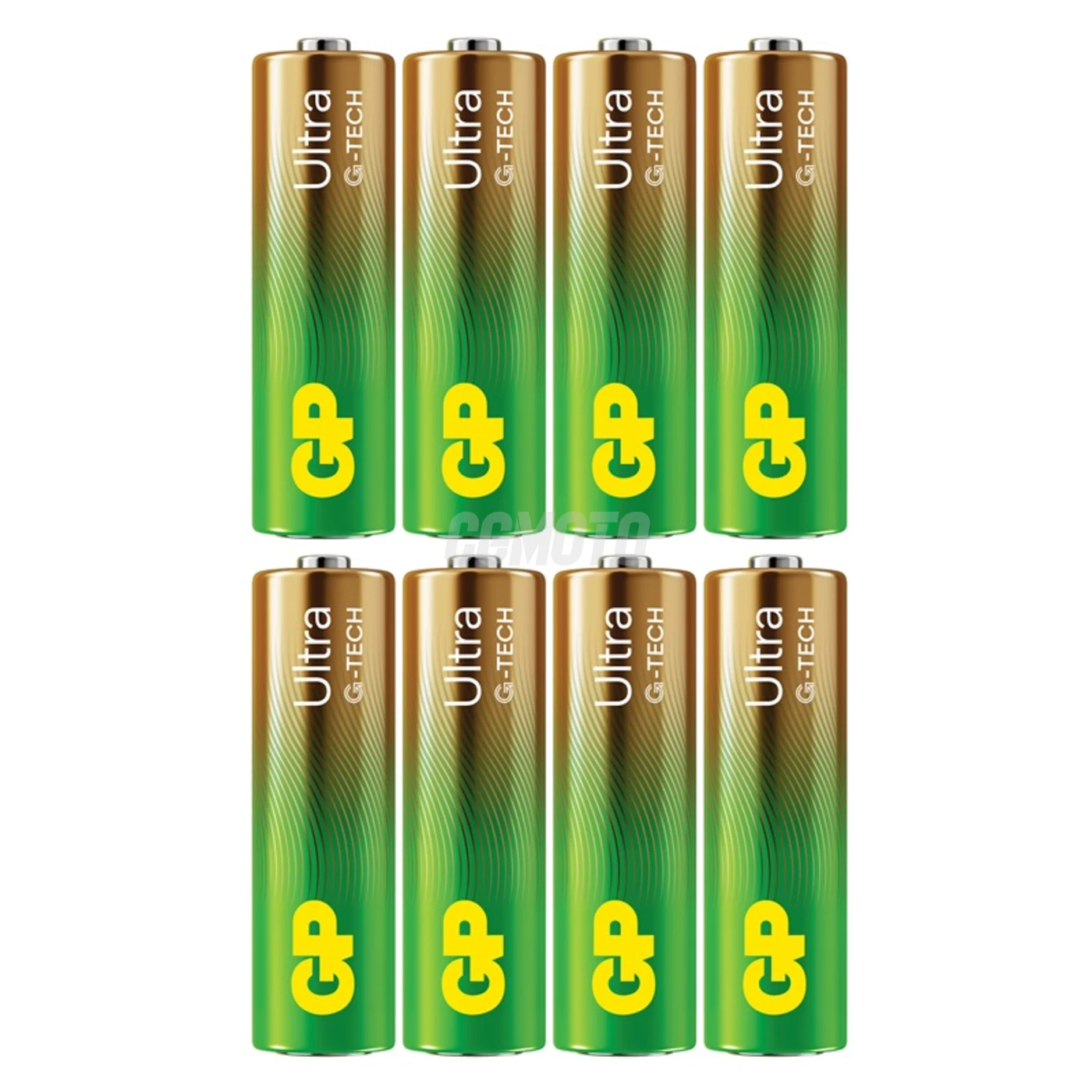 8 piles alcalines AA 1,5 V Ultra 