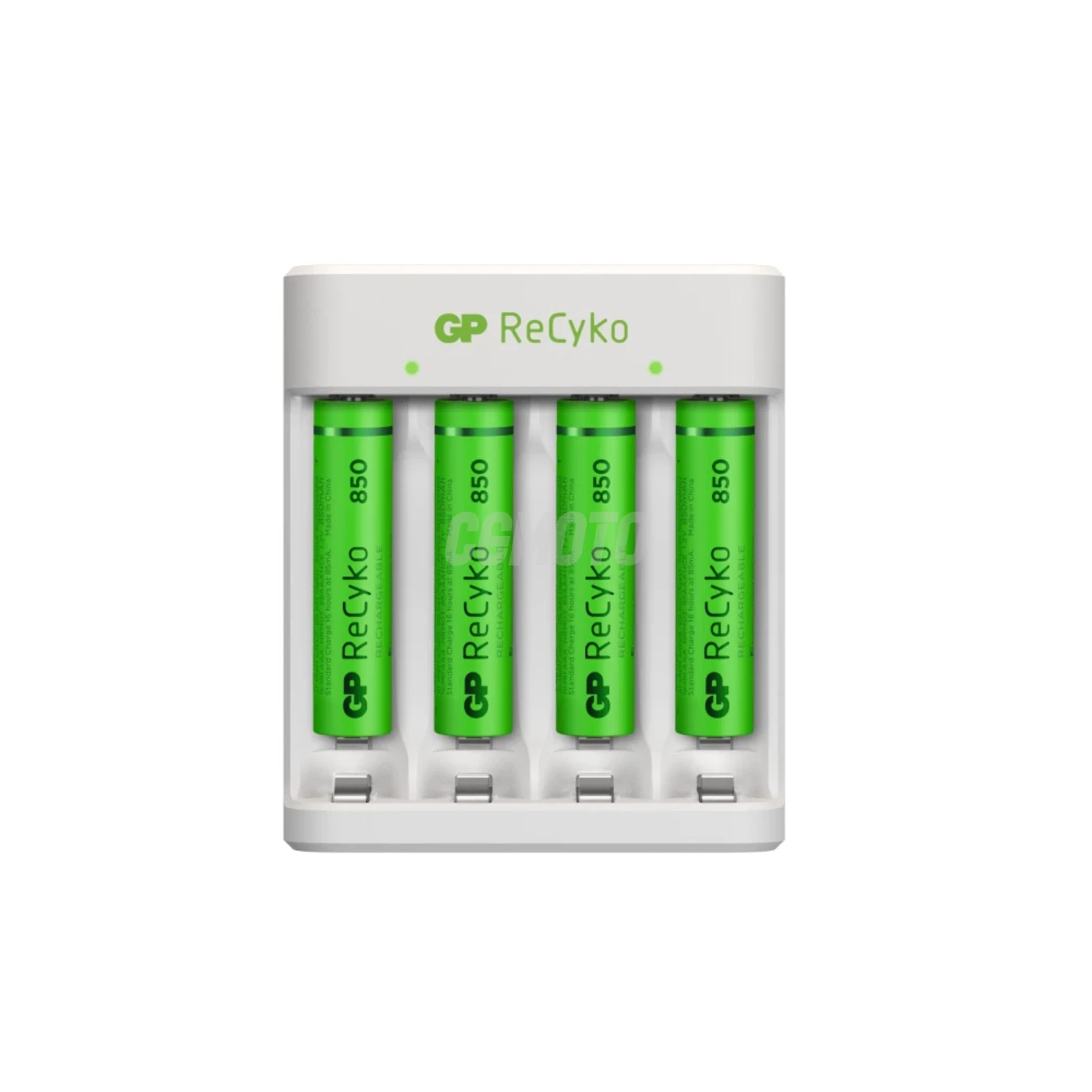 Chargeur classique GP E411 + 4 accus AAA 800 mAh