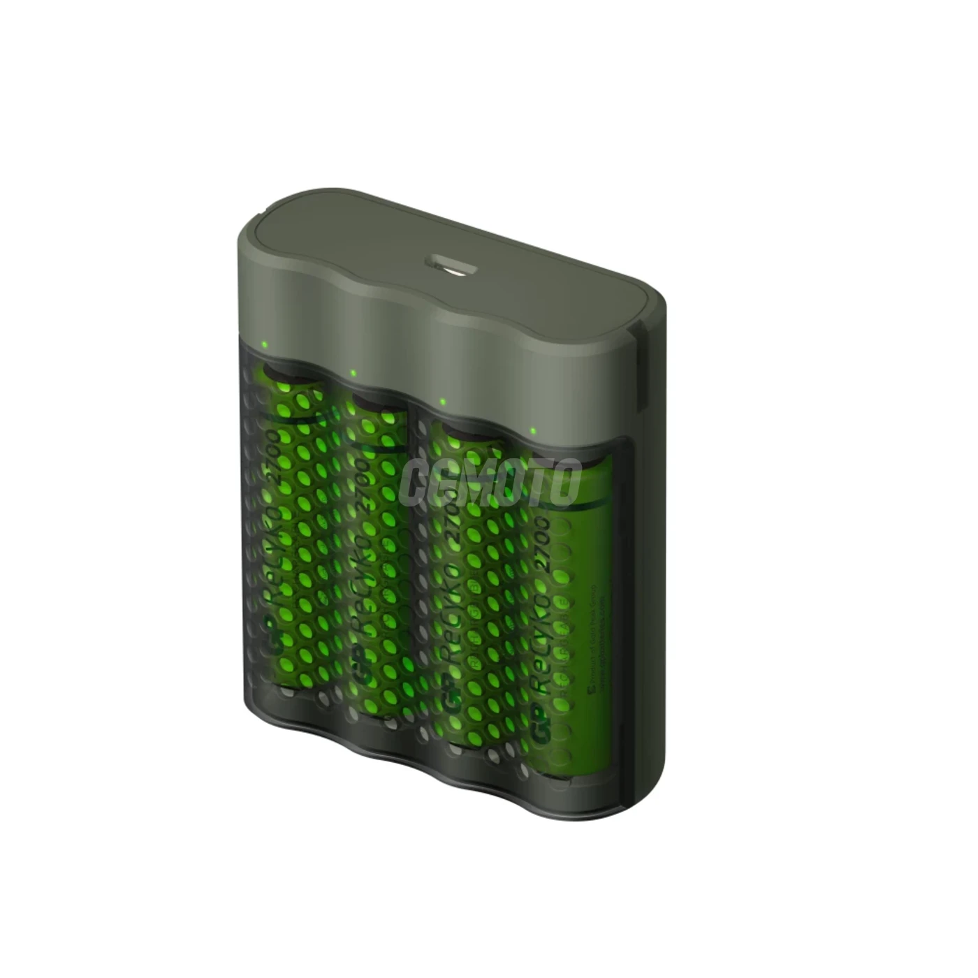 Chargeur rapide 2-4 heures M451 USB + 4 accus AAA  950 mAh
